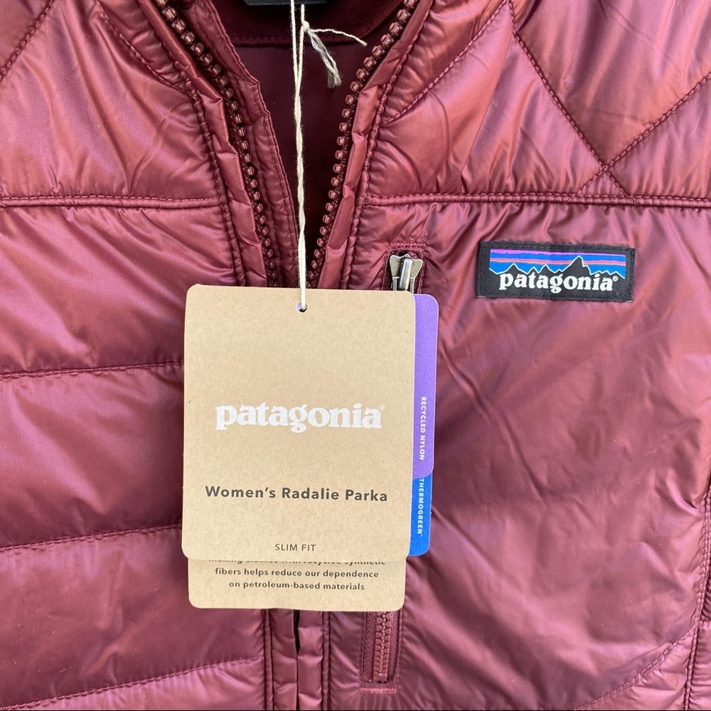 New with tag Patagonia women’s parka puffer jacket size S Slim fit - Picture 5 of 7